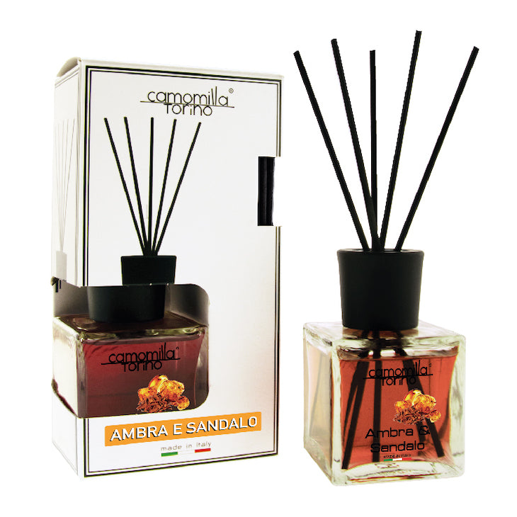 CAMOMILLA - DIFFUSORE PER AMBIENTE 200 ML AMBRA E SANDALO