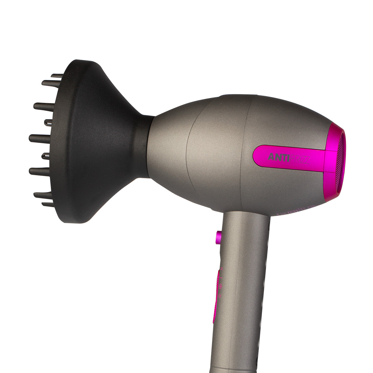 LABOR - Anti Frizz asciugacapelli professionale con dispositivo anticrespo