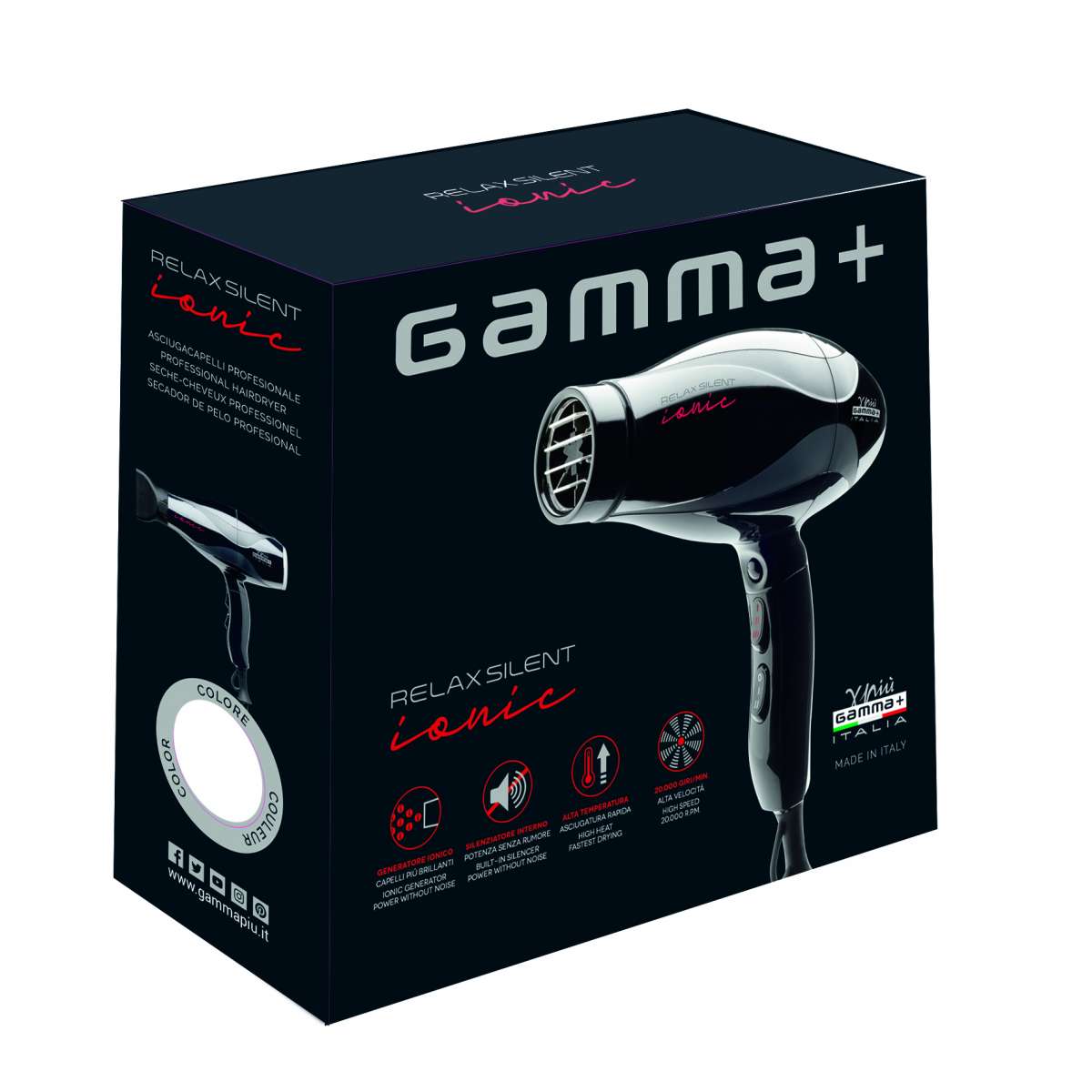 GAMMA PIU PHON PROFESSIONALE RELAX SILENT IONIC