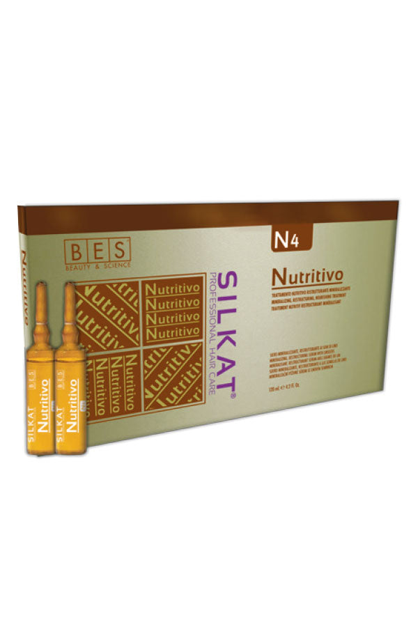 BES Silkat Nutritivo N4 - Siero Mineralizzante ai Semi di Lino