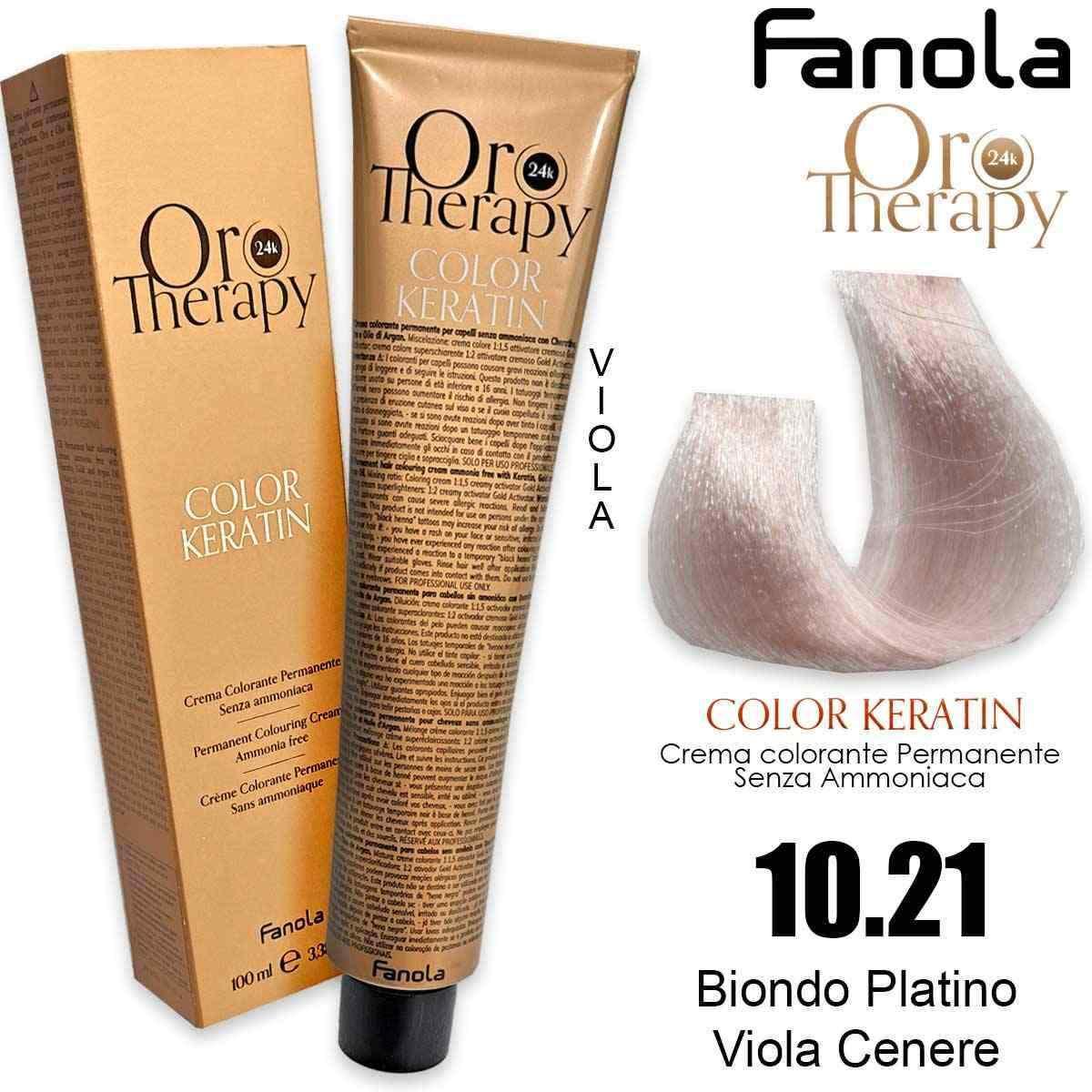 ORO THERAPY - 10.21 - BIONDO PLATINO VIOLA CENERE