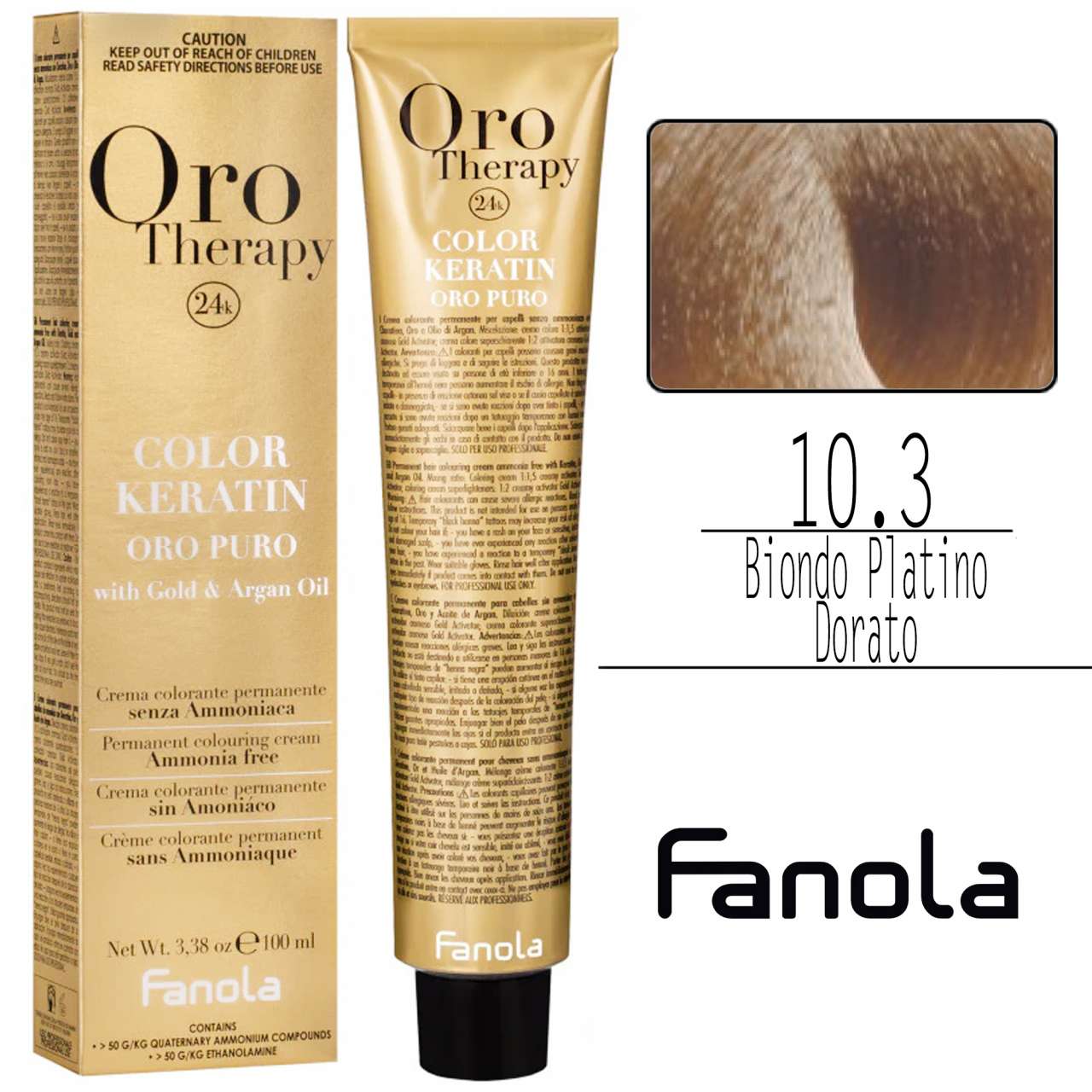 ORO THERAPY - 10.3 - BIONDO PLATINO DORATO