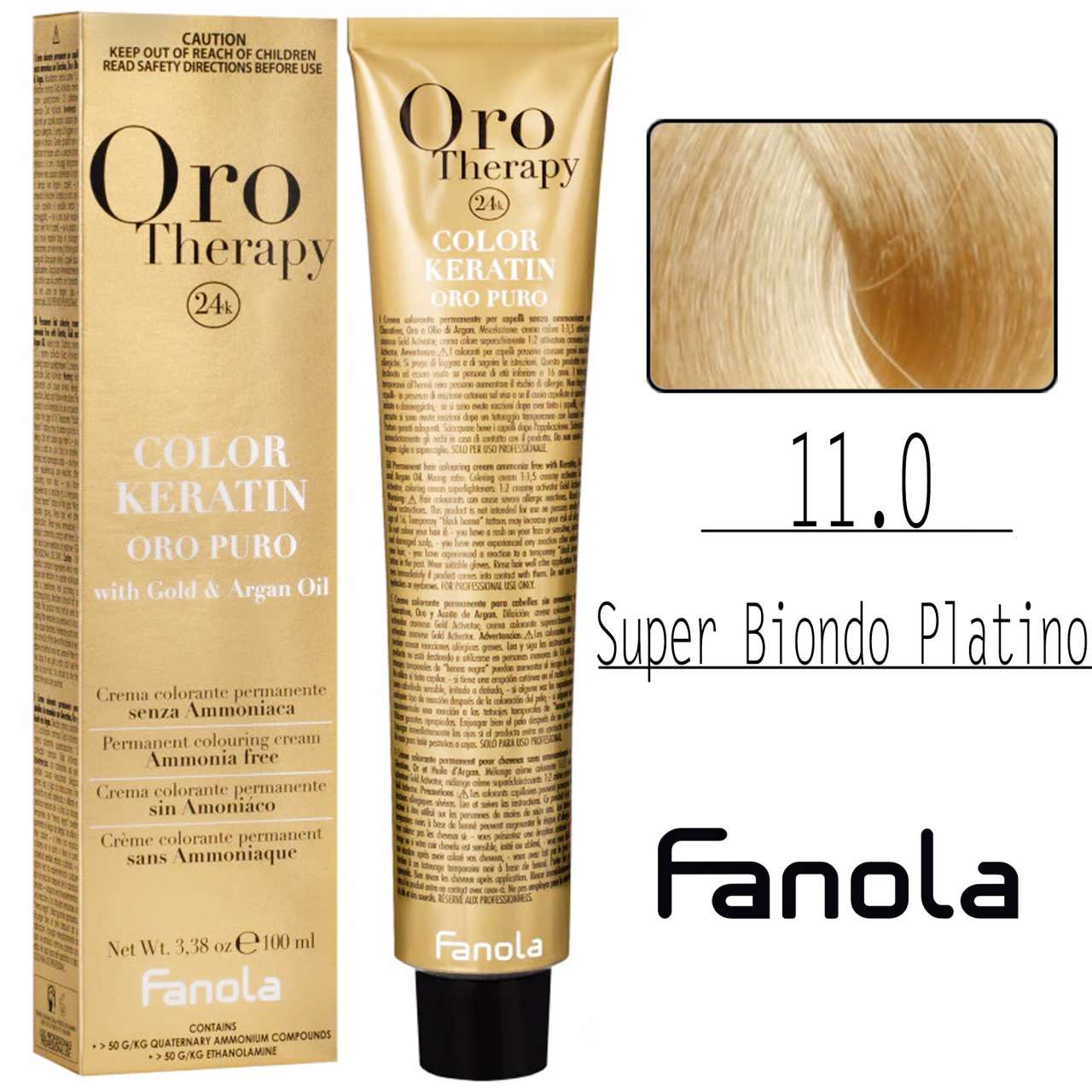 ORO THERAPY - 11.0 - SUPER BIONDO PLATINO