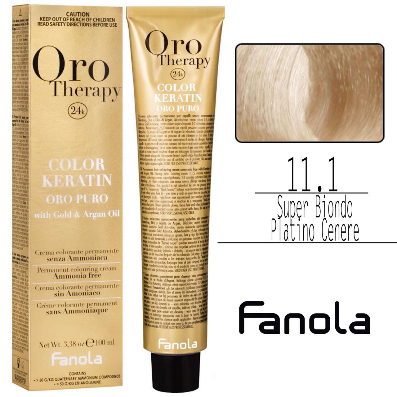 ORO THERAPY - 11.1 - SUPER BINDO PLATINO CENERE