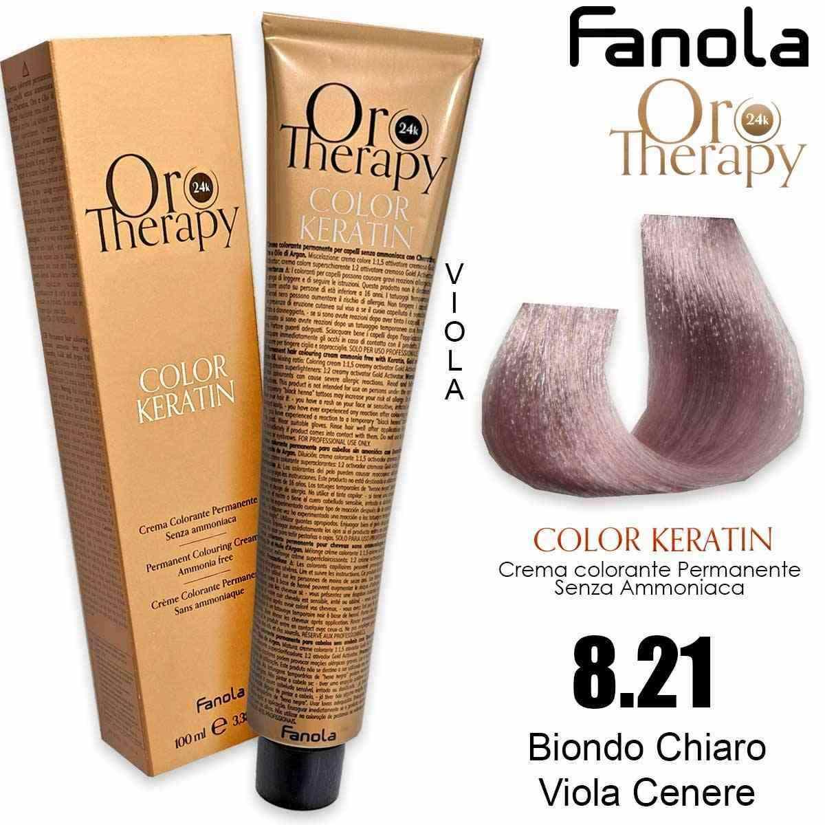 ORO THERAPY - 8.21 - BIONDO CHIARO VIOLA CENERE
