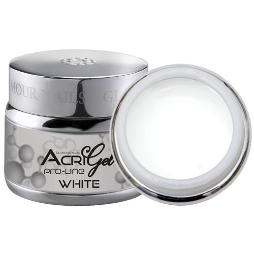 AcriGel - White Glamour Nails