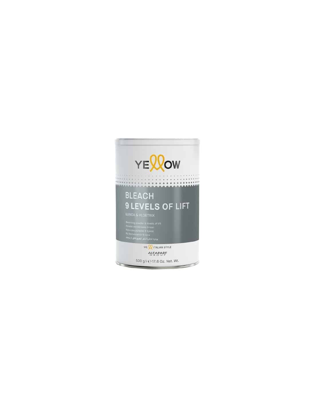 ALFAPARF YELLOW DECOLORANTE BLEACH 9 TONI 500 GR