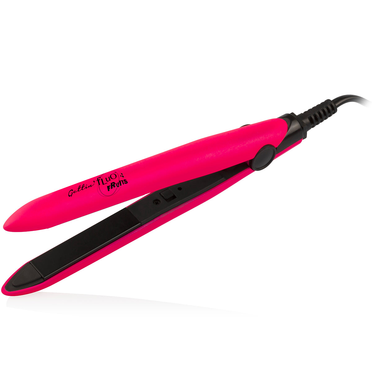 LABOR - Gettin Fluo Fruits Mini Hair Straightener piastra da viaggio per capelli orange