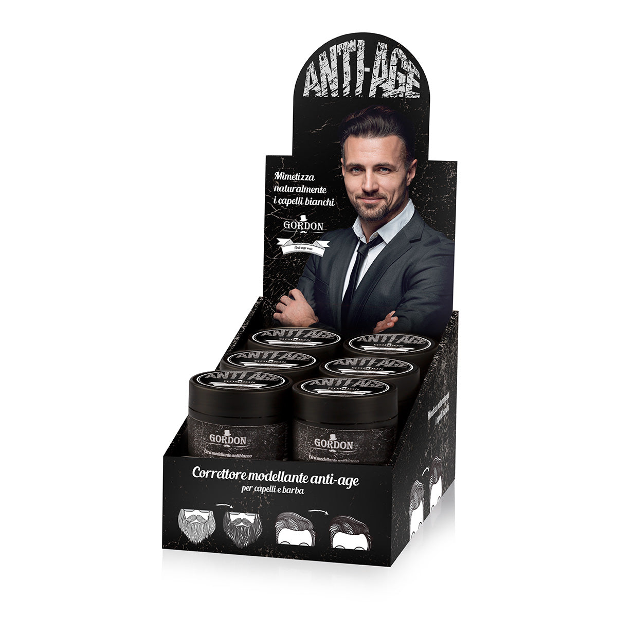 Gordon Cera Anti-Ege Wax correttore modellante per capelli