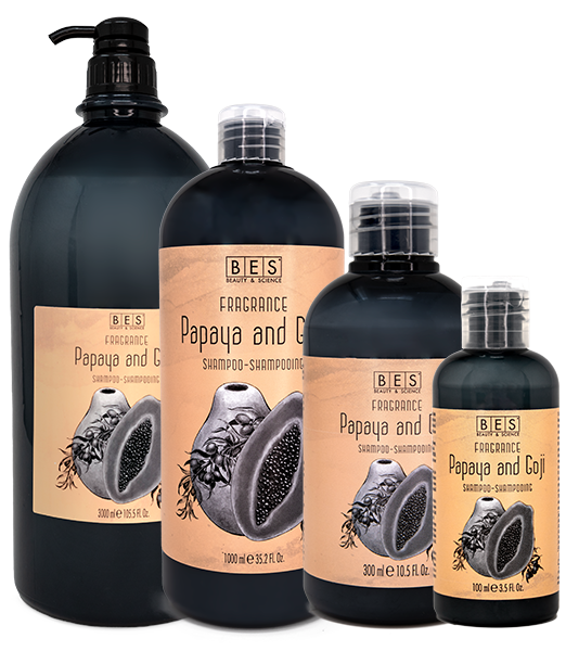 BES Fragrance Shampoo - Papaya & Goji