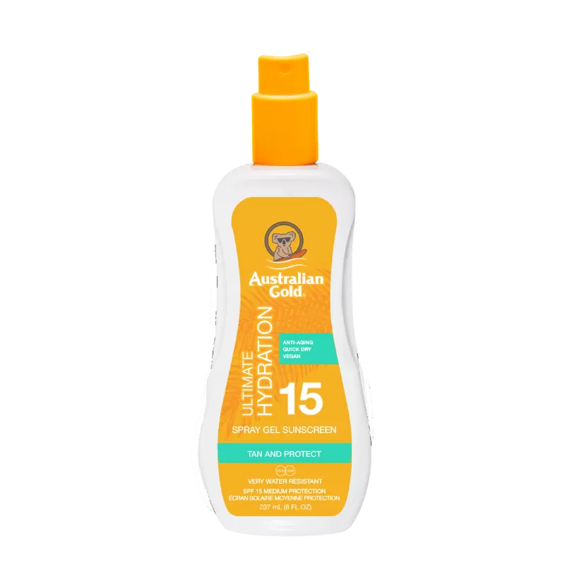 AUSTRALIAN GOLD - SPF 15 SPRAY GEL (PROTEZIONI)