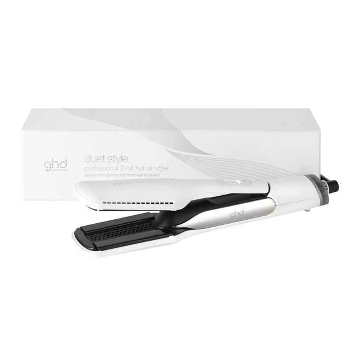 GHD DUET STYLE - PIASTRA ASCIUGACAPELLI 2 IN 1 BIANCA