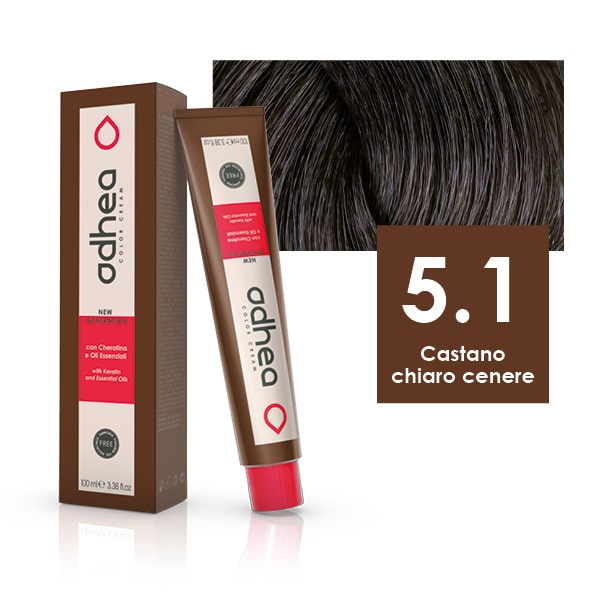 5.1 Castano Chiaro Cenere Tinta senza ammoniaca Odhea