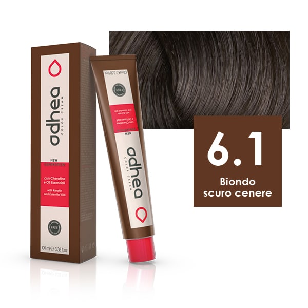 6.1 Biondo Scuro Cenere Tinta senza ammoniaca Odhea