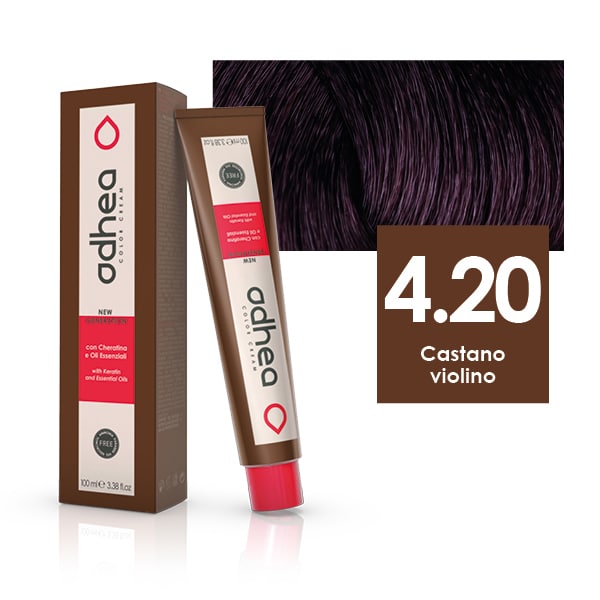 4.20 Castano Violino Tinta senza ammoniaca Odhea