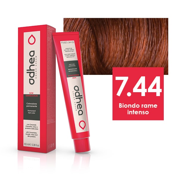 7.44 Biondo Rame Intenso Tinta Odhea