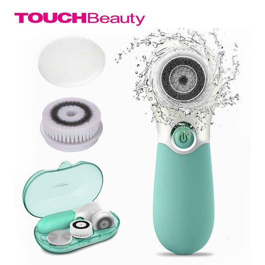 TOUCHBeauty-Impermeabile-Facciale-della-Spazzola-di-Pulizia-Profonda-Set-con-3-Diversi-Spin-Brush-Testa-A