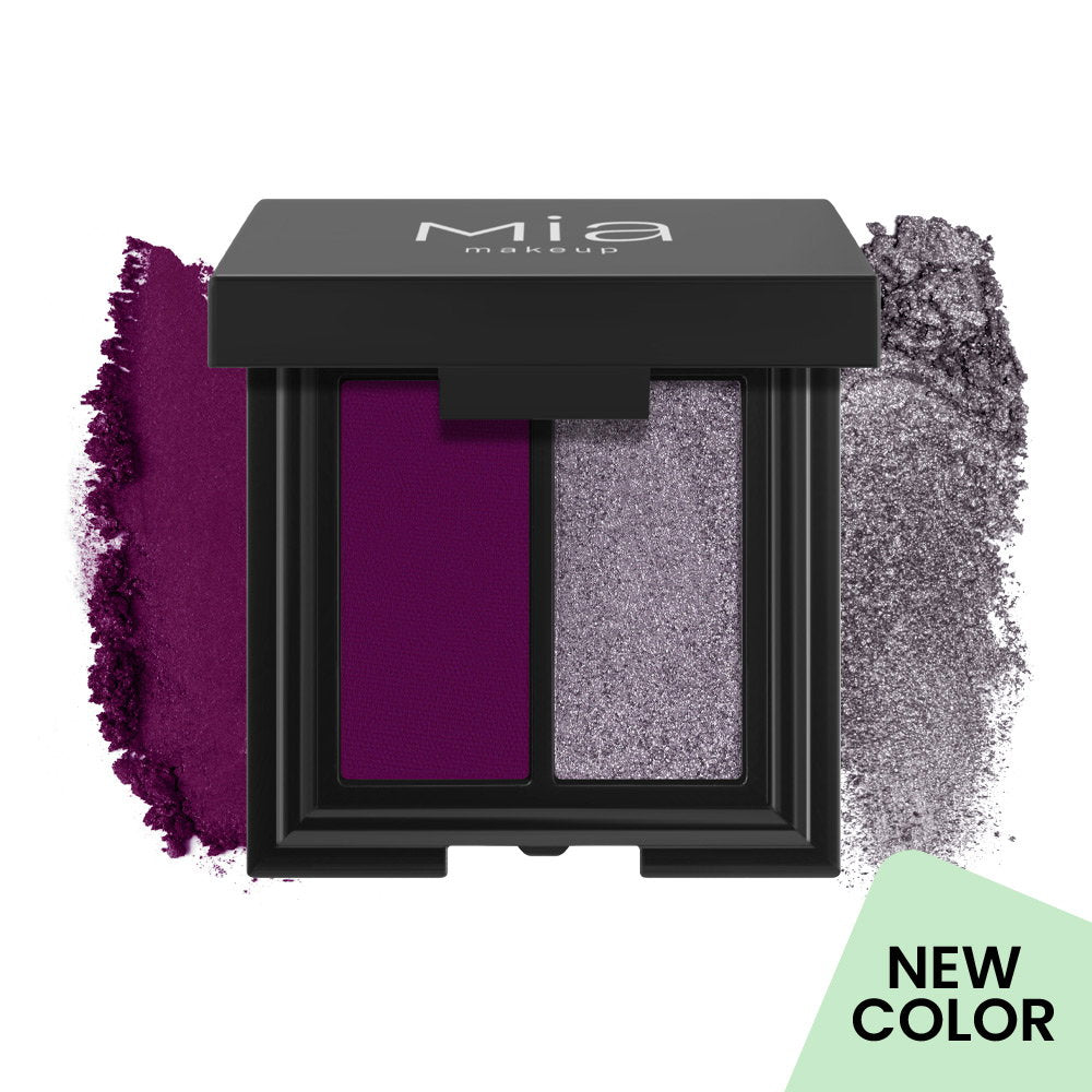 MIA Make Up – Double Match Eyeshadow Duo – Duo Ombretti Matte & Shimmer