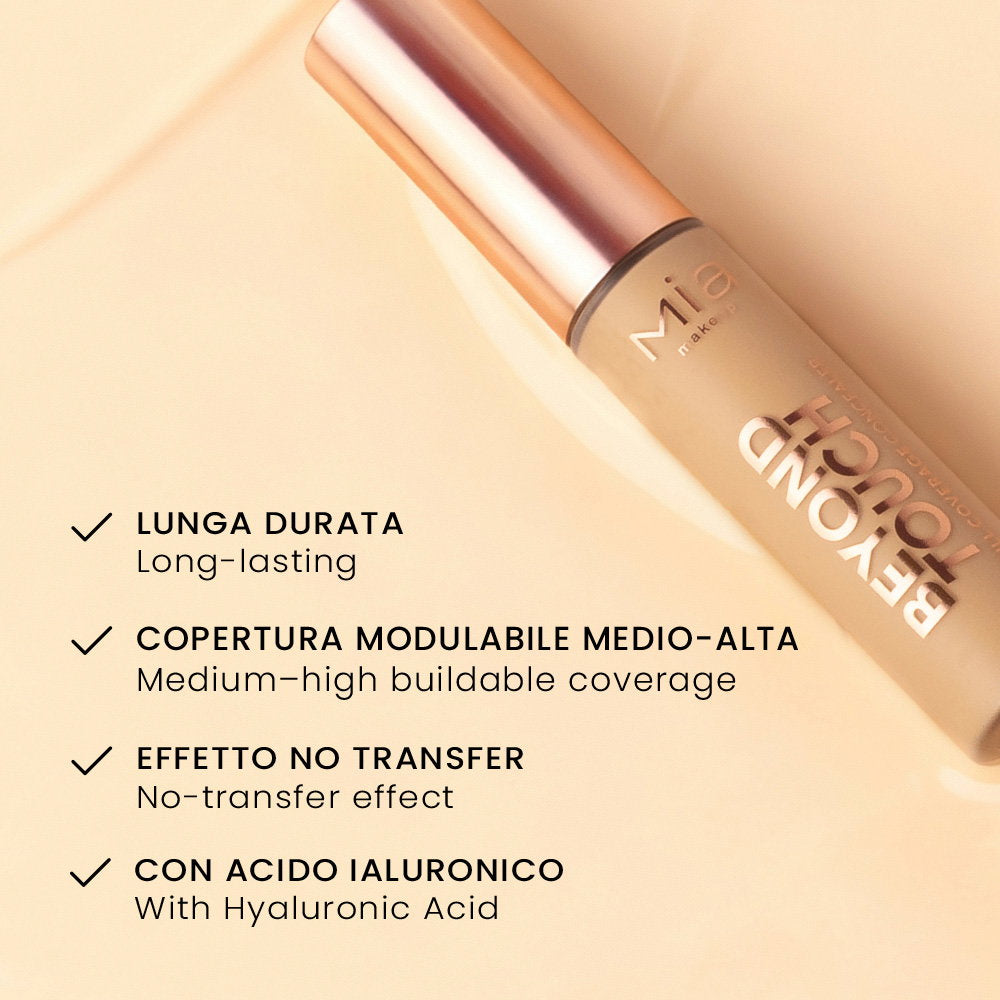 MIA Make Up – Beyond Full Coverage Concealer – Correttore Fluido Alta Coprenza