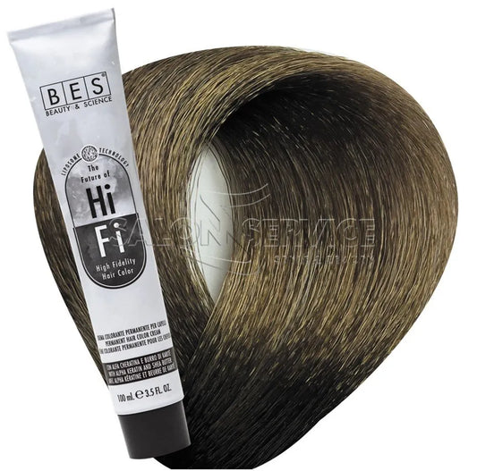 Bes Hi-Fi Hair Color Liposomi vegetali 7.00 BIONDO  INTENSO - Tinta per capelli - 100ml