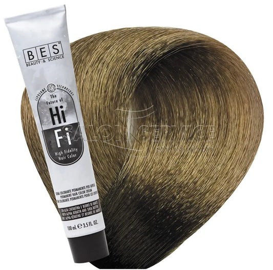 Bes Hi-Fi Hair Color Liposomi vegetali 8.00 BIONDO CHIAR0 INTENSO - Tinta per capelli - 100ml