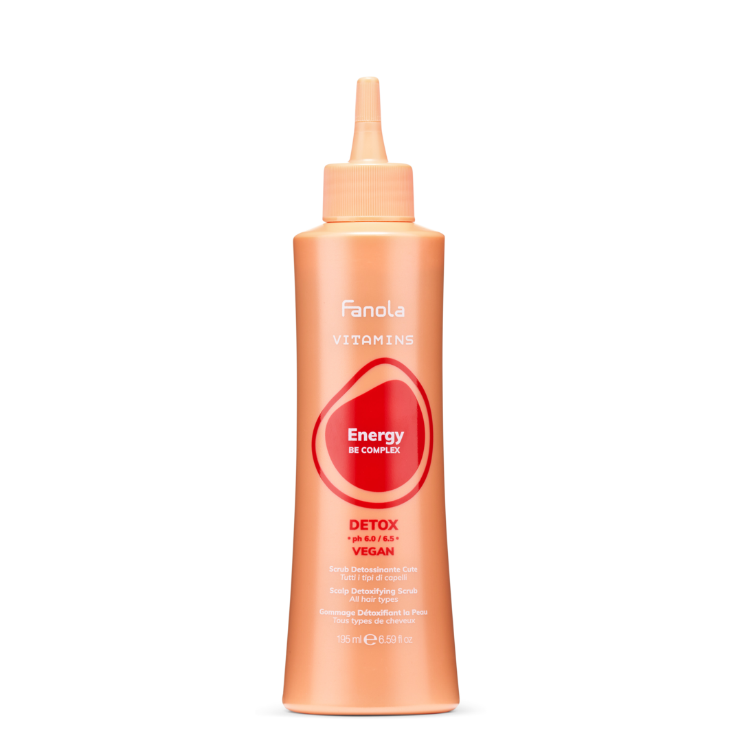 Fanola Vitamins Detox Scalp Fluid - Scrub Detossinante Cute 195 ml