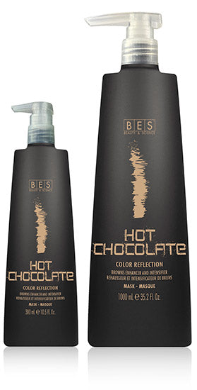 BES Hot Chocolate Mask - Maschera per Capelli Castani