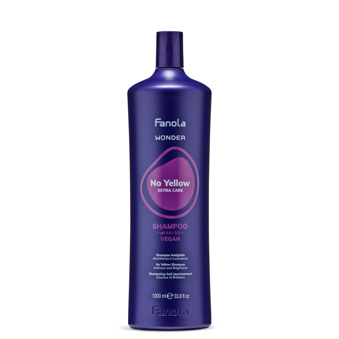 Fanola Wonder No Yellow Shampoo - Shampoo Antigiallo Extra Care