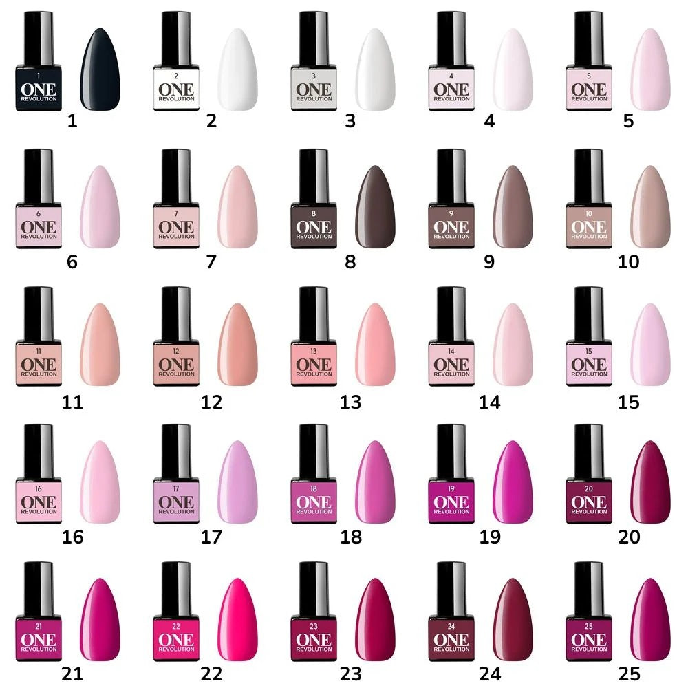 Smalto Gel Semipermanente 3 in 1 VIP 1 STEP REVOLUTION