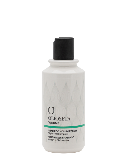 Olioseta Volume Shampoo Volumizzante sfondo bianco