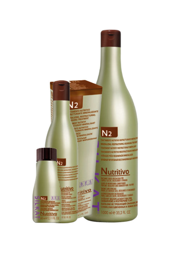 BES Silkat Nutritivo N2 - Balsamo per Capelli Secchi