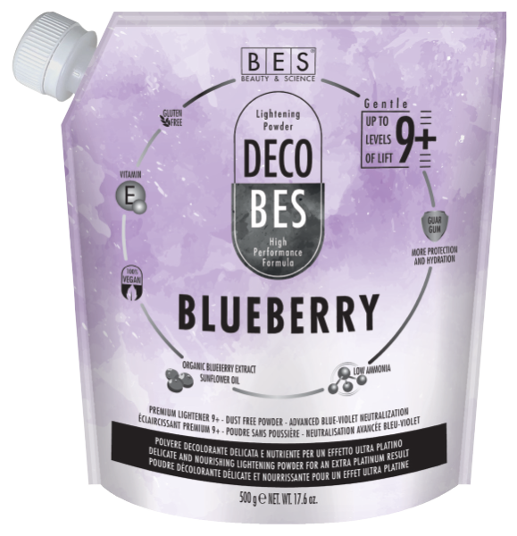 DecoBES Blueberry Polvere Classic - Smart Bag 500g