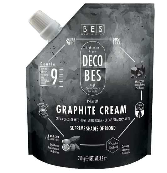 DecoBES Graphite Crema Decolorante - Smart Bag 250g