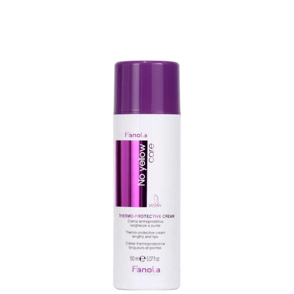 No Yellow Thermo-Protective Cream - Crema Termoprotettrice Antigiallo Fanola