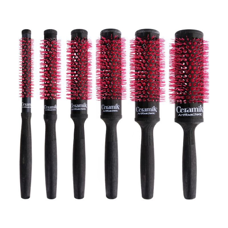 Tek - Spazzola Termica in Ceramica Ø 24 mm | Styling & Asciugatura per Capelli Medi