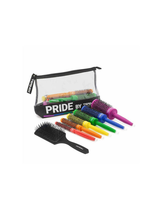 TERMIX KIT SPAZZOLE IN CERAMICA + PADDLE PRIDE COLLECTION 7 PZ