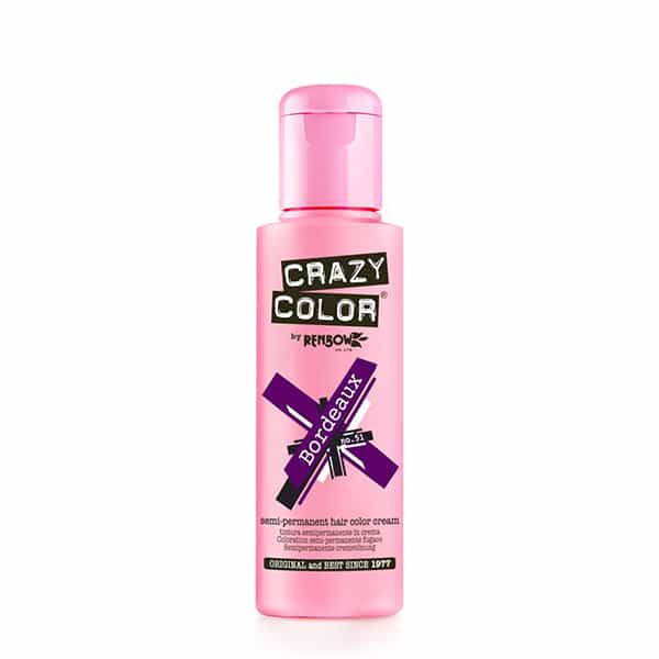 Crazy Colors crema colorante bordeaux
