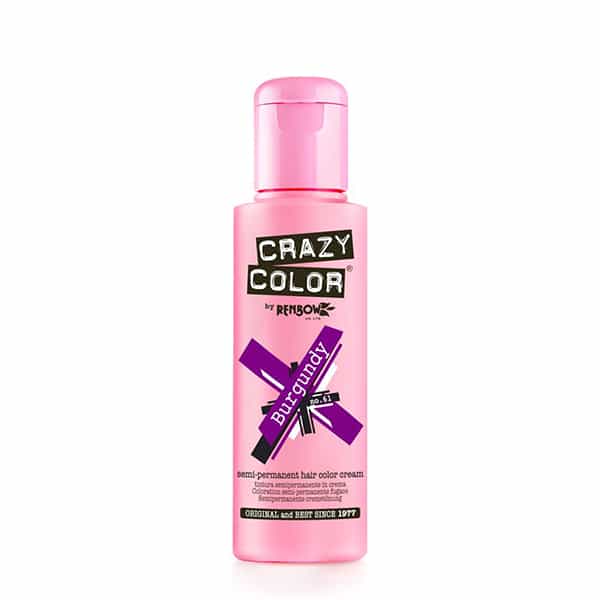 Crazy Colors crema colorante burgundy